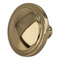 Amerock Contemporary Kitchen Cabinet Knob 1-1/4 in. Diameter Polished Brass BP34433